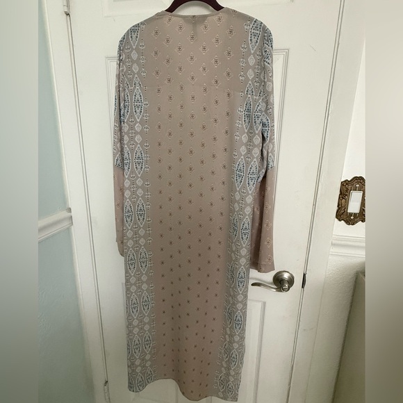 BCBGMaxAzria  Kyndal Tapestry Asymmetrical High-Low Dress size M Boho Chic Party - Picture 5 of 11